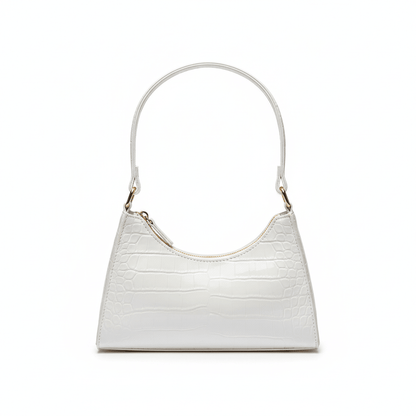 Bolso de Hombro para Mujer con Textura de Cocodrilo Modelo Rouge