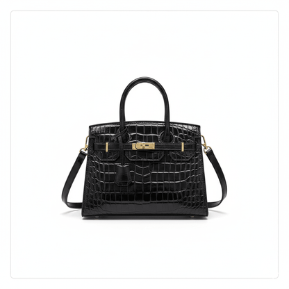 Bolso de Mujer en Piel Sintética Textura Croco Modelo Blinkin