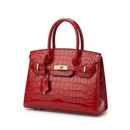 Bolso de Mujer en Piel Sintética Textura Croco Modelo Blinkin