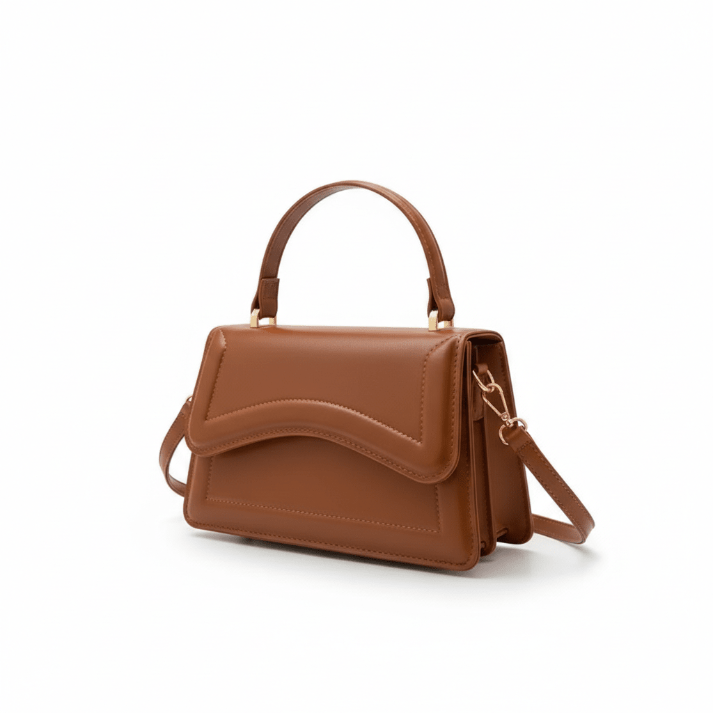 Bolso Transversal Feminino com Design Estruturado Modelo Belle Époque