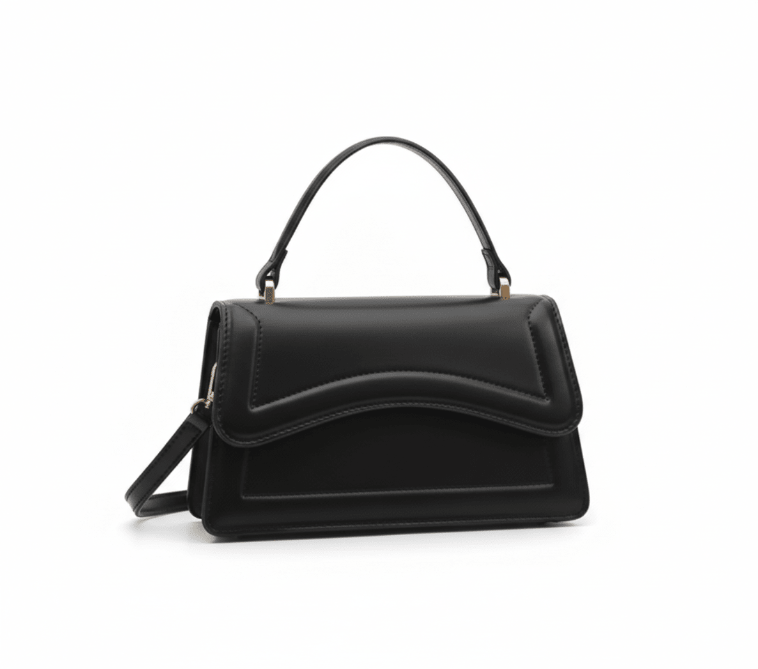 Bolso Transversal Feminino com Design Estruturado Modelo Belle Époque