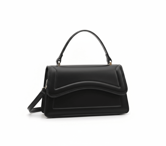Bolso Transversal Feminino com Design Estruturado Modelo Belle Époque