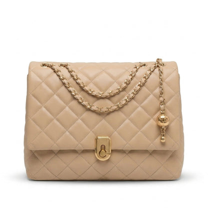 Bolso de Hombro Acolchado para Mujer en Piel Sintética con Cadena Modelo Brisa de Ipanema